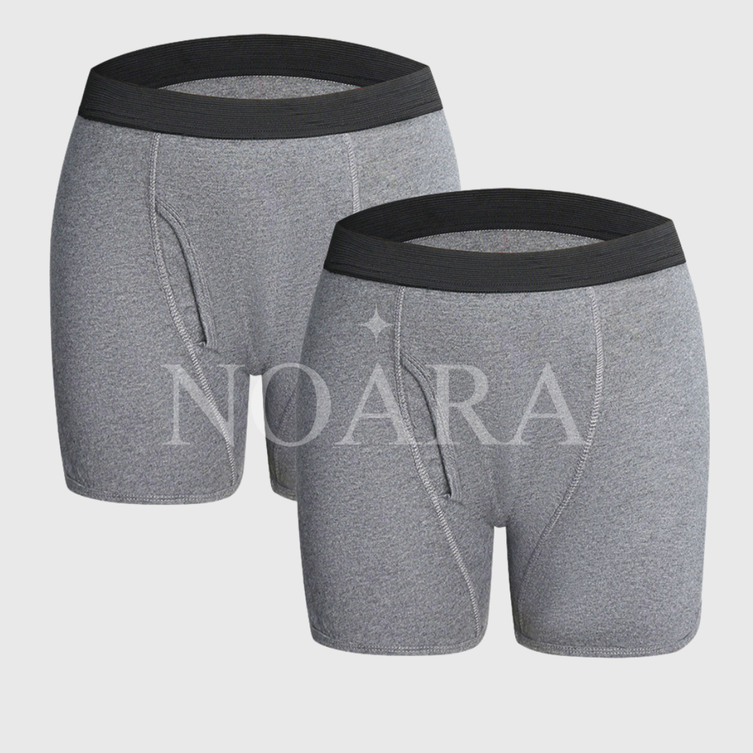 תחתוני בוקסר לגברים | ספיגה אולטרה לדליפות שתן (מארז 2 יח׳)