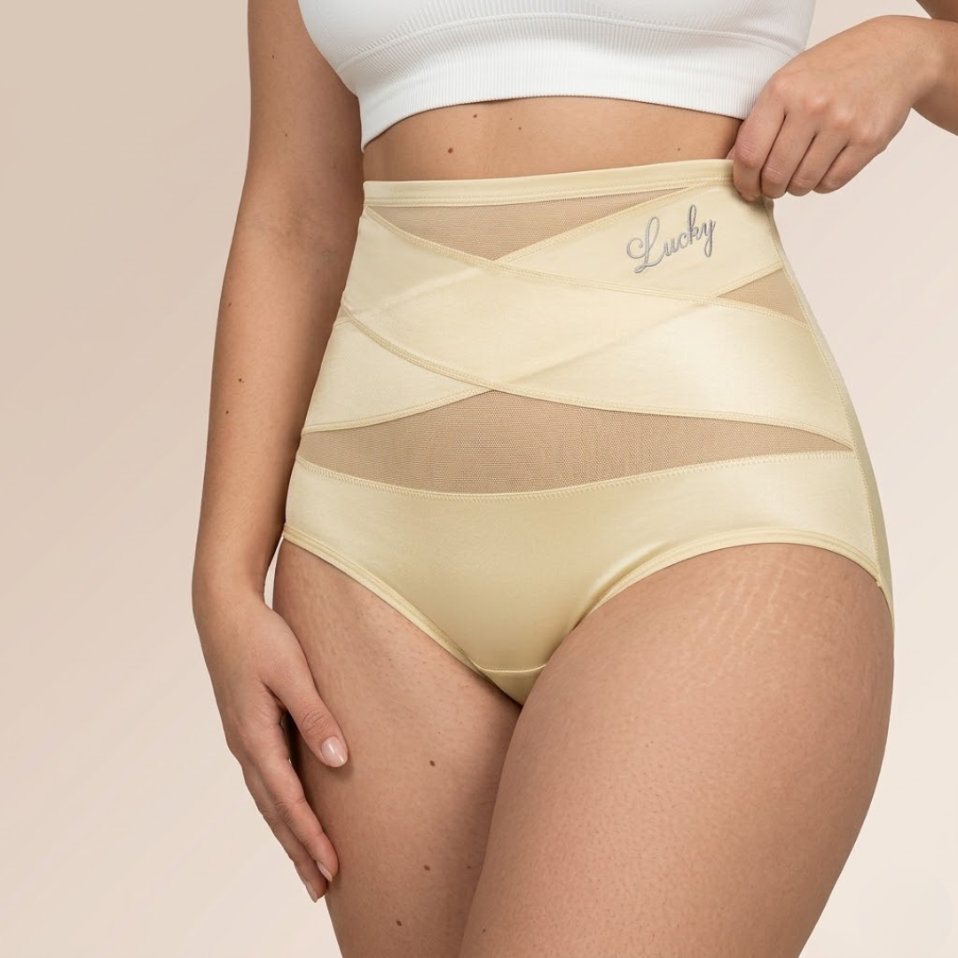 תחתונים מחטבים לנשים (גזרה גבוהה במיוחד) - מארז 4 יח׳