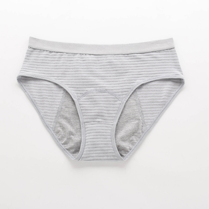 תחתוני ספיגה לנשים – דגם כותנה (גזרה מידי) | מארז 5 יח׳