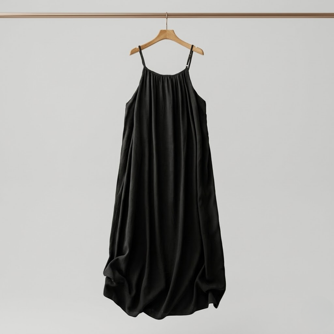 שמלת גב פתוח קלילה ומחמיאה