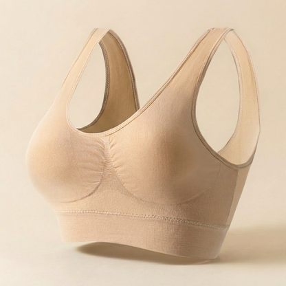 גוזייה תומכת עם כתפיות רחבות וריפוד נשלף (מבצע 1+1)