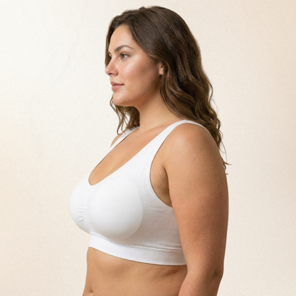 גוזייה תומכת עם כתפיות רחבות וריפוד נשלף (מבצע 1+1)