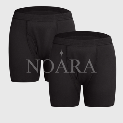 תחתוני בוקסר לגברים | ספיגה אולטרה לדליפות שתן (מארז 2 יח׳)