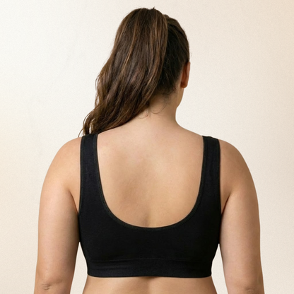 גוזייה תומכת עם כתפיות רחבות וריפוד נשלף (מבצע 1+1)