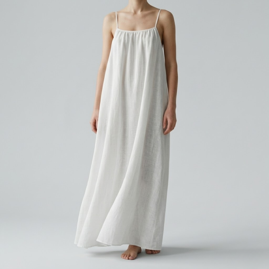 שמלת גב פתוח קלילה ומחמיאה