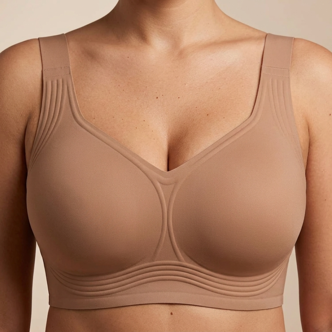 חזיית ג׳לי עם ריפוד נשלף ללא ברזלים - גזרה מלאה ותומכת