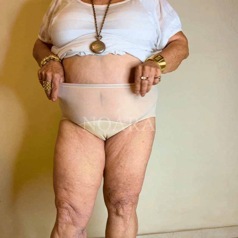 תחתוני ספיגה לנשים (גזרה גבוהה) - מארז 5 יח׳