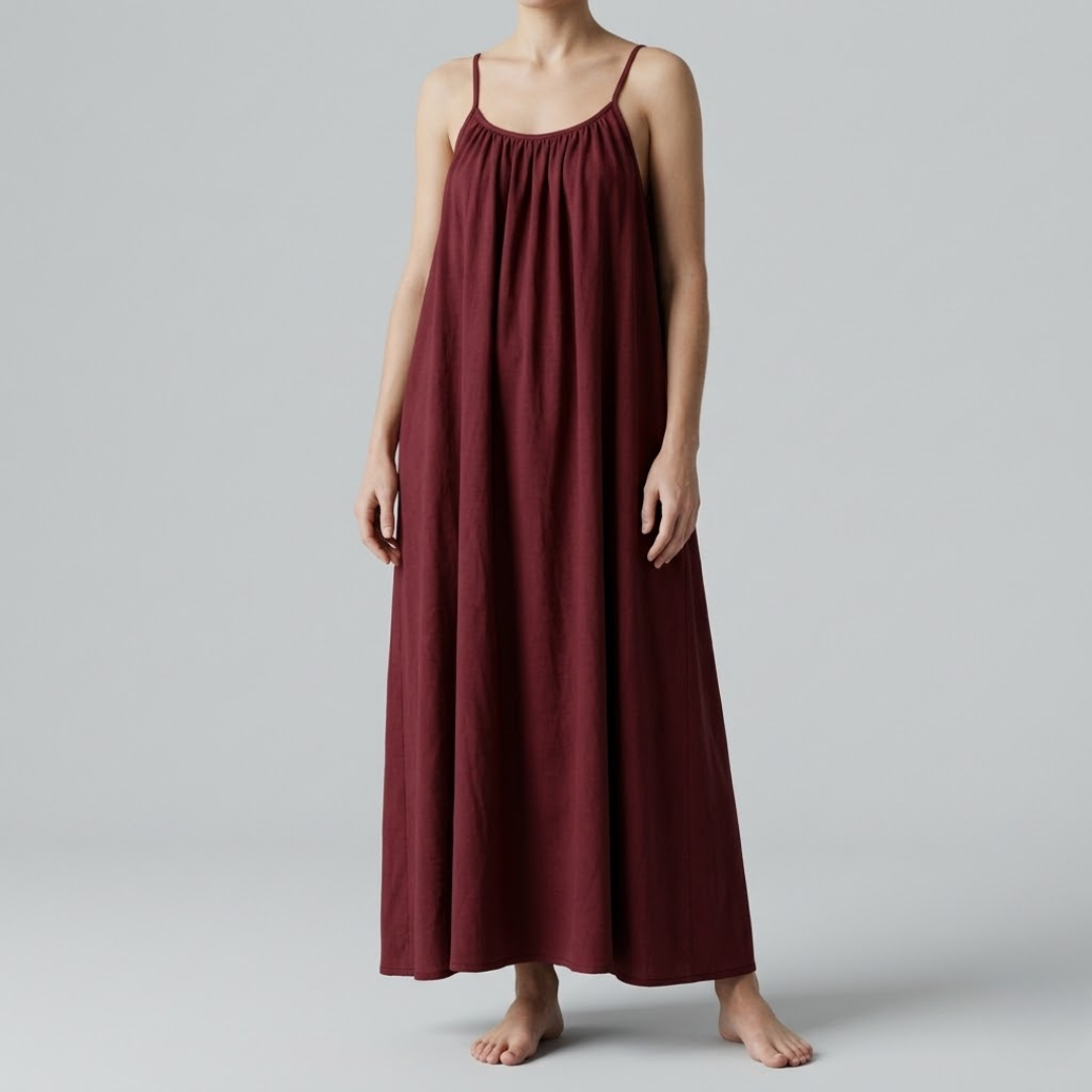 שמלת גב פתוח קלילה ומחמיאה