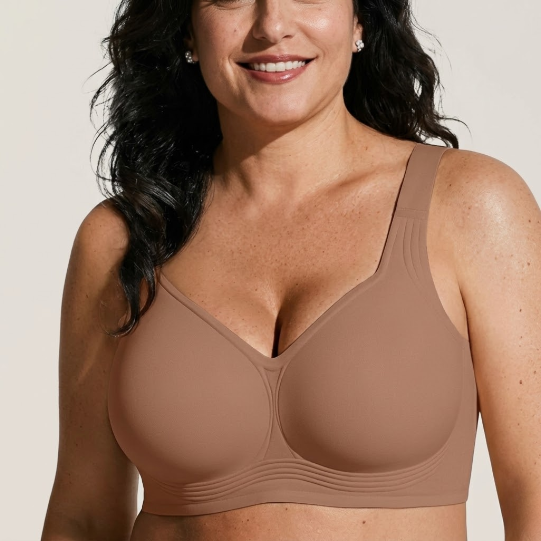 חזיית ג׳לי עם ריפוד נשלף ללא ברזלים - גזרה מלאה ותומכת