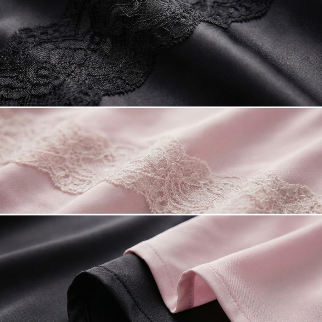 כותונת מידי בשילוב תחרה