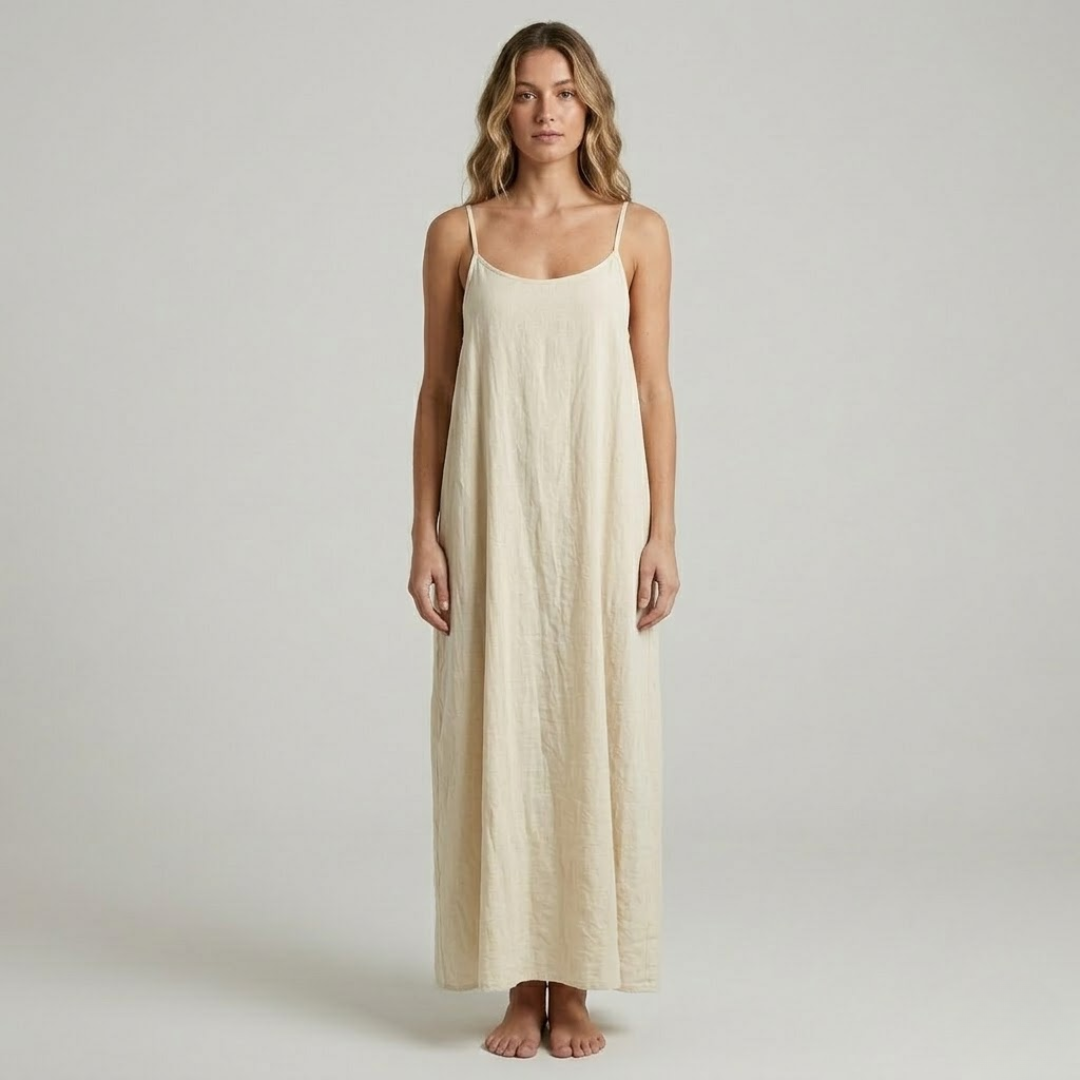 שמלת גב פתוח קלילה ומחמיאה