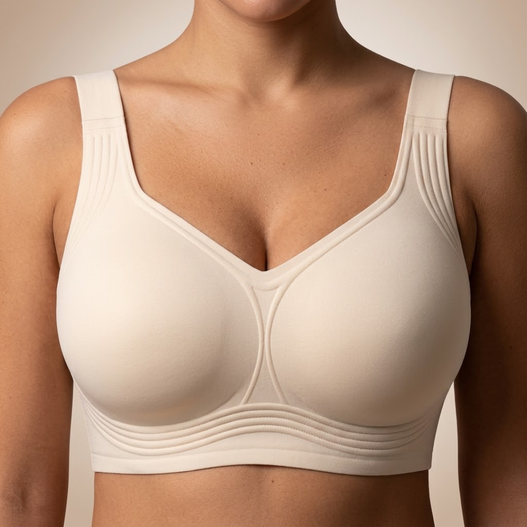 חזיית ג׳לי עם ריפוד נשלף ללא ברזלים - גזרה מלאה ותומכת