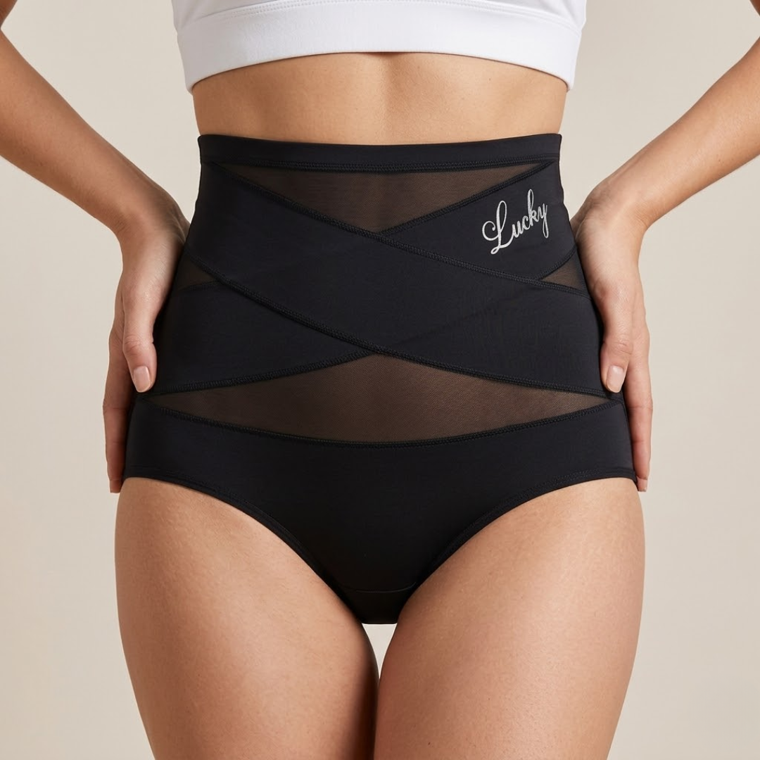 תחתונים מחטבים לנשים (גזרה גבוהה במיוחד) - מארז 4 יח׳