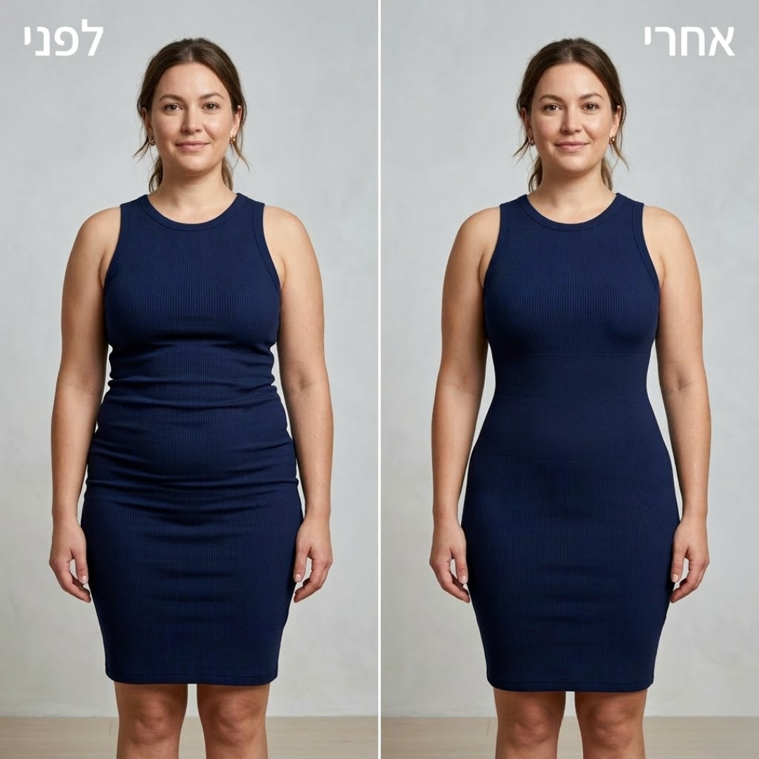 תחתונים מחטבים לנשים (גזרה גבוהה במיוחד) - מארז 4 יח׳