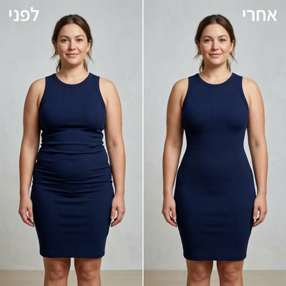 תחתונים מחטבים לנשים (גזרה גבוהה במיוחד) - מארז 4 יח׳