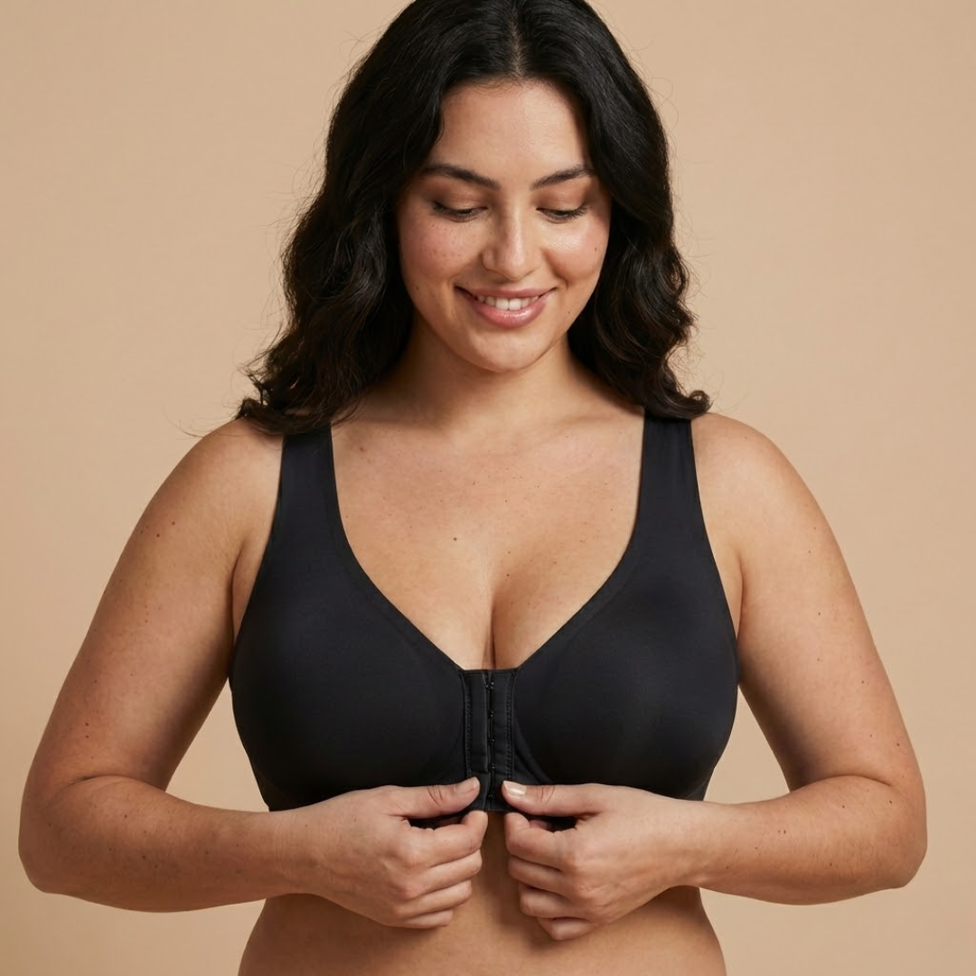 חזייה עם סגירה קדמית | ריפוד עדין ונשלף (ללא ברזלים)