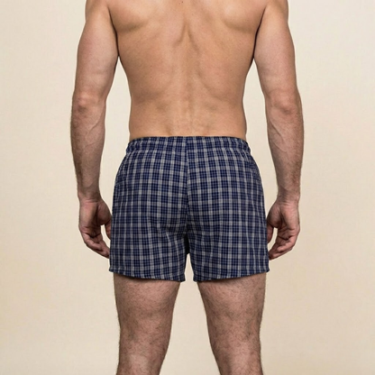 בוקסר משבצות לגברים | ספיגה אולטרה לדליפות שתן