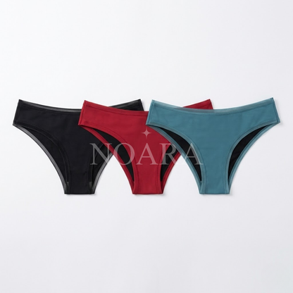 תחתוני ספיגה – גזרת צ׳יקי ביקני | ספיגה מוגברת | מארז 3 יח׳