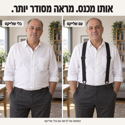שלייקס מתכווננים לגבר