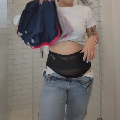 תחתונים מחטבים לנשים (גזרה גבוהה במיוחד) - מארז 4 יח׳