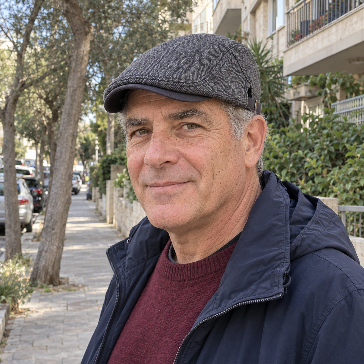צילום לקוח שסופק על ידי Noara, עם קסקט חורפי